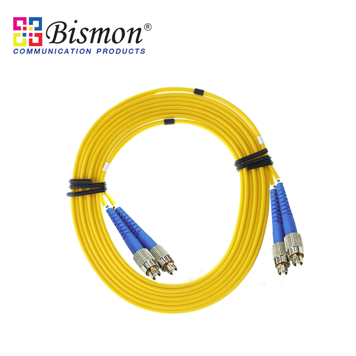 FC-FC-Patch-Cord-Fiber-optic-Duplex-Single-Mode-9-125um-2-3-5-10-Meters